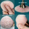 Vottcker Powder brush Nail Art Brush Soft Nail Dust Brush UV Gel Nail Polish Nylon Brush For Manicure Professional Nail DIY Design Tools