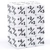 24 Pieces Dice Counters Token Dice, D6 Dice Cube Loyalty Dice Compatible with MTG CCG, Card Game Accessories