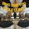BEISHIDA Gold Who Said You Could Leave Banner,Pre-Strung Glitter retirement party decorations,going away party Sign Garland, Farewell Party Supplies, graduation banner (No DIY）