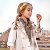 HOXIEYA Back To School Headband Cute Yellow Pencil Headband for Girls Bow School Hair Band Hair Accessories Back To School Outfits