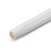Kaweco CLASSIC SPORT White Gel Ballpoint Pen with 0.7 mm Rollerball Pen Refill for Left-Handed and Right-Handed Users in Classic Design with Ceramic Ball I Gel Roller 13.5 cm
