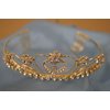 (BIG) Elegant Bridal Wedding Tiara Crown with Crystal Party Accessories DH3160L(GOLD)