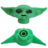 2023 New Baby Yoda Toothpaste Cap Yoda Toothpaste Hat Dispenser Baby Yoda Toothpaste Topper Toothpaste Squeezer for Children and Adults Catoon Funny Toy Model Bathroom Supplies Decorations Kids Gift