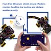 ACEBOTT Smart Robot Car Kit, 4WD Remote Control Car Compatible with Arduino IDE, Electronic Programming Project/STEM Education/Science Coding Kit for Teens and Adults Ages 12+ (V5.0 - Smart Robot Car)
