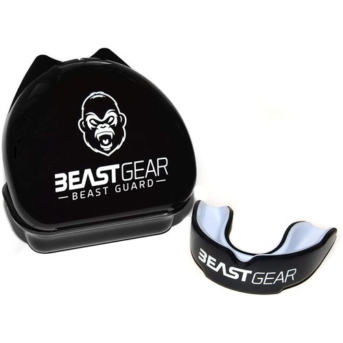 Beast Gear Sports Mouth Guard - Adult and Youth Gum Shield for Boxing, Football, Lacrosse, Basketball, Rugby, MMA - Mouthguard Sports Accessories for Men, Women & Kids