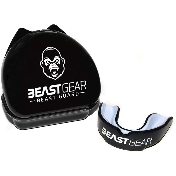 Beast Gear Sports Mouth Guard - Adult and Youth Gum Shield for Boxing, Football, Lacrosse, Basketball, Rugby, MMA - Mouthguard Sports Accessories for Men, Women & Kids