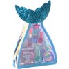 Townley Girl Mermaid Vibes Makeup Set with 8 Pieces, Including Lip Gloss, Nail Polish, Body Shimmer and More in Mermaid Bag, Ages 3+ for Parties, Sleepovers and Makeovers