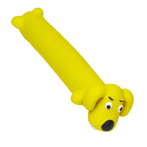 Multipet International 61035 6" Latex Loofa Dog Toy Assorted Colors