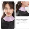 Hair Cutting Cape Salon Hair Cutting Collar, Hair Dye Collar Silicone Neck Shield Shawl, Silicone Rubber Neck Wrap Neck Guard for Haircut Hair Dye Haircut Cape