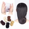 WeKen 10Pcs Black Hair Nets Elasticity Invisible Stretchy Elastic Edge Mesh Wig Nets for Women Girls Ballet Bun Sleeping Food Service 20" Individual Pack