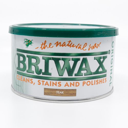 Briwax 400Grm Natural Coloured Wax Polish Teak