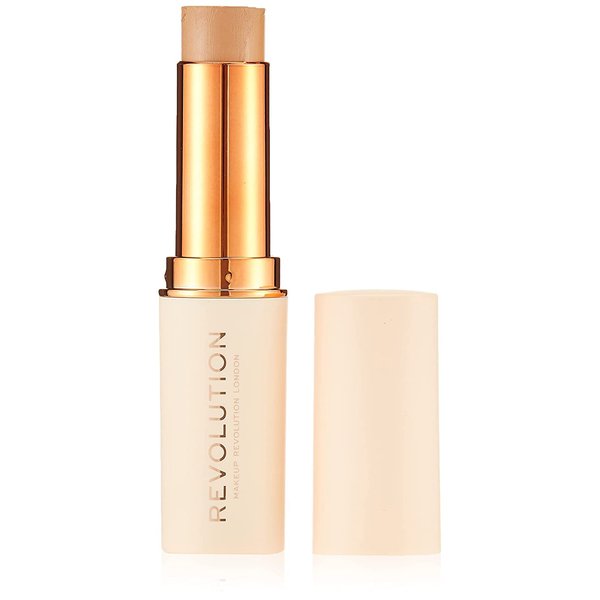 metrey Makeup Revolution Fast Base Stick Foundation F12, Dark Brown, 30g