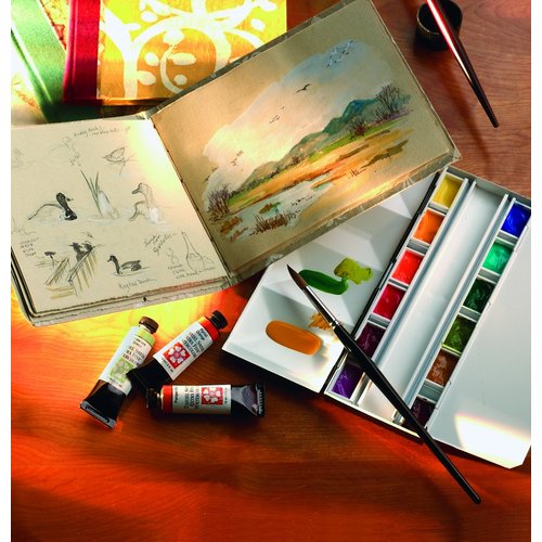 Daniel Smith Extra Fine Watercolor Paint, 12ml Stick, Quinacridone Red, 284670020