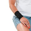 Back on Track Therapeutic 2-Way Stretch Black Wrist Brace with Welltex Technology - Enhanced Support & Comfort for Everyday and Physical Activities, S