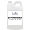 ClearLee Fractionated Coconut Oil MCT - Cosmetic Grade Natural & Pure Oil for Massage, Body, Hair, Skin, Face, Nail, Spa, Aromatherapy Carrier for Essential Oils, Soap Making, Serums & More (64 oz)