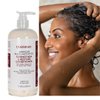 OLAZARAH Jamaican Black Castor Oil Strengthen & Restore Conditioner with Shea Butter, Peppermint and Apple Cider Vinegar to Soften & Nourish (17 oz., 2pk)