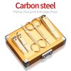Korean Nail Clipper! World No. 1 Three Seven (777) Premium Quality Gift Travel Manicure Grooming Kit Nail Clipper Set(16000AM), Made in Korea, Since 1975