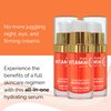 Noche Y Dia Vitamin C Serum for Mature Skin - Made in Spain - Anti Aging Formula Hydrates, Moisturizes, Firms - Targets Sun Spots, Fine Lines, Wrinkles - 30mL (1 fl oz)
