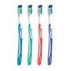 GUM Super Tip Toothbrush, Soft Bristle Toothbrush for Adults with Tongue Cleaner, Compact Head, 2ct (6pk)