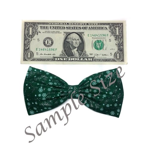 Polka Dots Hair Bow Collection (Red/Black "Lady Bug", Alligator Clip)