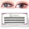 CB 3 Trays Cluster Eyelash, DIY Individual Extensions At Home, Eyelash Clusters False Eyelashes, Volume Eyelash Extensions, C Curl, Mermaid Fishtail, 9-10-11mm Mixed