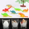 YKL WORLD 12Pcs Hatching Dinosaur Eggs, Novelty Magic Growing Pet Dinosaur Egg in Water, Easter Dino Egg Toys Gifts for Kids Party Supplies