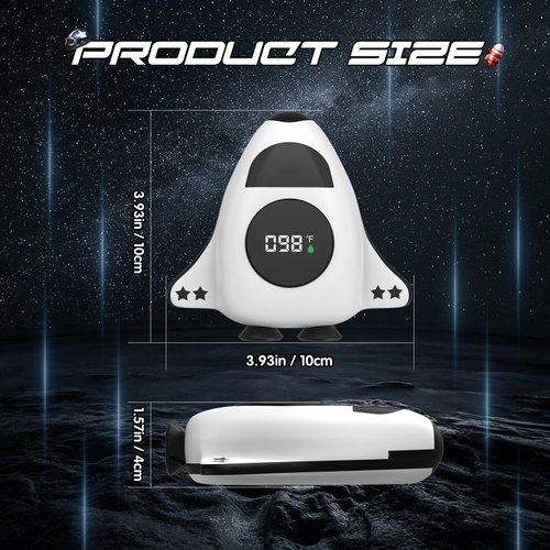 BIGKEYEOY Baby Bath Thermometer with Upgraded Chip | Digital Shower Water Temperature Sensor | Safety Bathtub Floating Thermometer Toy | Kids Bathing Gauge