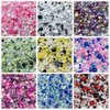 100g Mix Resin Rhinestones Flatback Half Round Pearls Mixed Size 3mm-10mm AB Color Half Pearls Resin Rhinestones for DIY Craft Nail Art Shoes Clothes Phone Case (Pink/Green Series)
