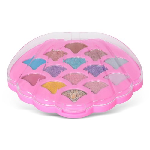 iscream Shimmering Seashell Shaped Glitter Eyeshadow Palette Collection