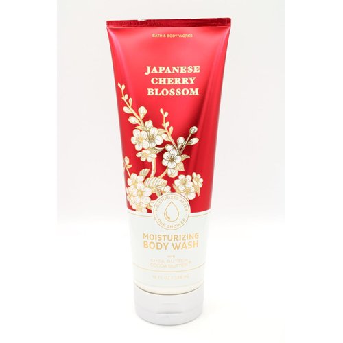 Japanese Cherry Blossom Moisturizing Body Wash, 10 fl oz, for bath and body work