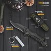 Gifts for Men Dad Husband, Valentines Day Anniversary Birthday Gifts Idea for Him Boyfriend Man, Survival Kit 14 in 1, Survival Gear and Equipment, Fishing Hunting Camping Accessories, Cool Gadgets