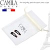 Camila Paris CP1309/2 French Hair Barrettes Clips, Snap Hair Slides Clic Clac for Women, Styling Girls Side Slide-in Metal Pin Hair Accessories for Women. Strong Hold, No Slip Grip, Made in France