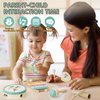 Baby Musical Instruments for Toddlers, Montessori Wooden Toys for 2 Year Old, 18 Months Xylophone Maracas Percussion Toy Set with Storage Bag, Christmas Birthday Gifts for Boys Girls Age 2-4
