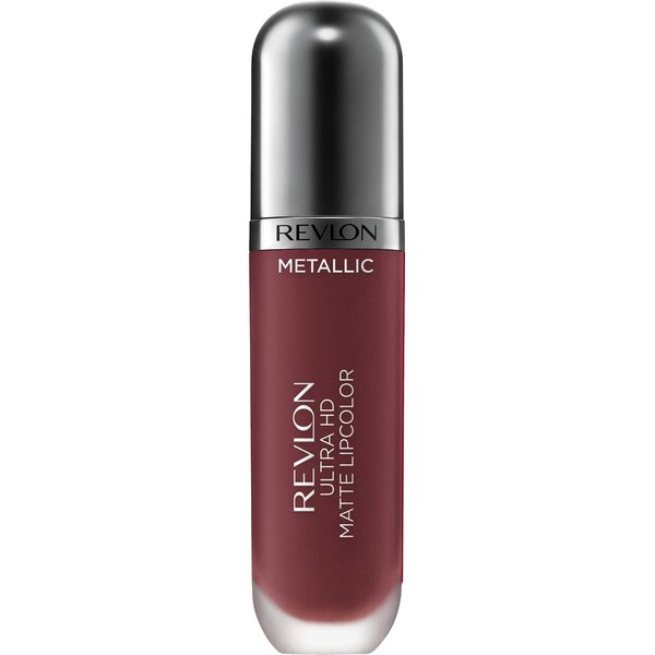 Revlon Ultra HD Metallic Matte Liquid Lipcolor, Liquid Lipstick, Shine 2 Fl Oz (Pack of 1)