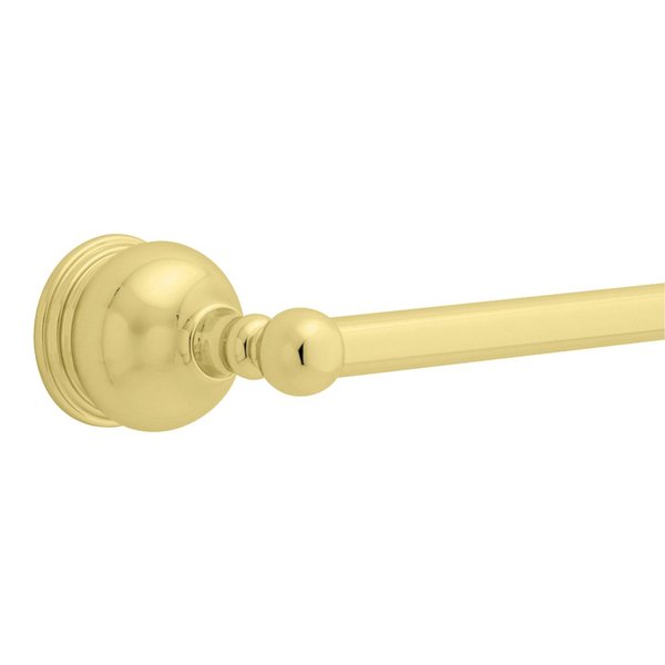 Delta Faucet 74018-PB 18-Inch Towel Bar, Polished Brass
