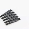 5 Pieces General Shaver Cleaning Brushes Replacement Double Ended Electric Shaver Razor Cleaning Brushes Black
