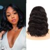 JIETAI 9A HD Transparent T-Part Loose Deep Wave Lace Front Wigs Human Hair for Black Women Wigs 150% Density Lace Front Human Hair Wigs Pre Plucked Bleached Knots with Baby Hair (12inch)…