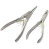 BODY PIERCING TOOLS RING OPENING PLIERS 7" & CLOSING PLIERS FORCEPS 5 1/2" STAINLESS STEEL PROFESSIONAL SEPTUM EAR NIPPLE BELLY NOSE TONGUE LIP NAVEL EYEBROW by G.S ONLINE STORE