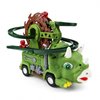 Deserthome Dinosaur Truck Toys for Kids, Stair Climbing Dinosaur Track Toy Car, Dinosaur Car Carrier Truck Toy with 3 Dinosaurs,Toddler Birthday Gifts with Music & Lights for 3 4 5 Year Old Boys