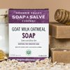 Chagrin Valley Soap & Salve Organic Natural Soap Bar - Goat Milk Honey Oatmeal (1)