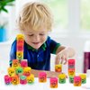 Puideon 48Pcs Mini Rainbow Colil Spring Party Favors,Fun Kids Goodie Bag Stuffers for Birthday,Treasure Box Toys for Classroom,Carnival Prizes,Small Bulk Fidget Bulk Toys for Kids