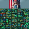 Luminous 4th of July Temporary Tattoos, 10 Sheets Fourth of July Tattoo Stickers for Independence Day Party Supplies