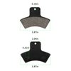 LOCOPOW Front & Rear Brake Pads for Polaris Sportsman 335 500 400 Scrambler Magnum 500 325 Trail Boss 330 Trailblazer 400 250 Xpedition 325 425 Xplorer 400 4x4 1998-2004