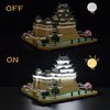 LightGo LED Lighting Kit Designed for Lego 21060 Himeji Castle Building Set - Not Include Model (Remote Version)