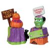 2012 Spooky Town Trick or Treat Candy Container Set of 2 Halloween Village Figurine