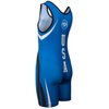 KO Sports Gear - Unisex Wrestling Singlet (USA Blue, Adult X-Small)