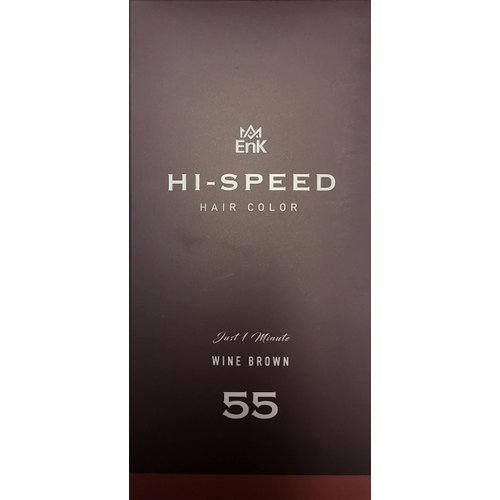 1 Minute Hi Speed Hair Color (Pack of 1, #55 Wine Brown), 17.64 Ounce (Pack of 1)