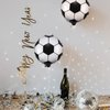 AIEX 12pcs 18inch Soccer Party Balloons, Soccer Balloon Decoration with 10m white cord Soccer Party Supplies for Football Soccer Theme Kids Birthday Party Decorations