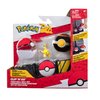 Pokemon PKW2718 Clip 'N' GO Belt Set-Includes 2-Inch Pikachu Battle Figure with Poke Luxury Ball Accessories, Multi