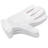 Selizo 6 Pairs 100% White Cotton Gloves for Eczema, Moisturizing Gloves for Dry Hands Overnight Women, Moisture Sleeping Spa Lotion Hand Cream Gloves for Eczema Dry Cracked Hands Sensitive Skin